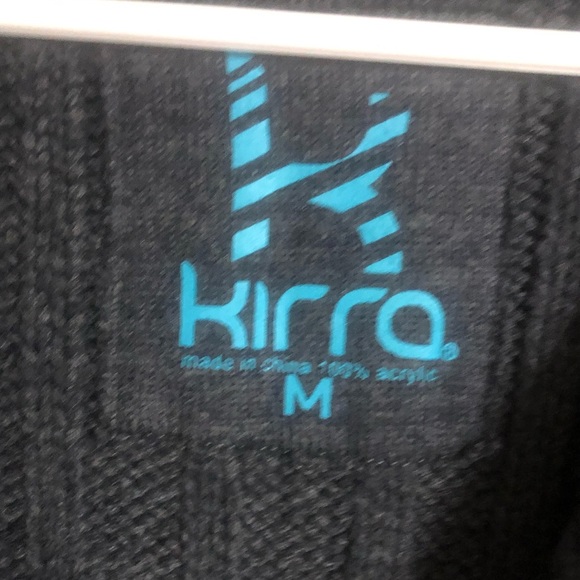 Grey button up sweater with hood - Picture 6 of 6